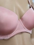 Комплект дамско бельо Hunkemöller в розов цвят – сутиен 70E и бикини M, снимка 3