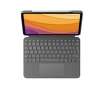 Logitech Combo Touch, Докинг станция с клавиатура за Apple iPad Air 4/Air 5 10.9" сив, DE, снимка 2