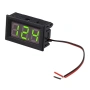 Комплект от 5 броя дигитални волтметра за вграждане DC 5V-120V, зелен LED – за автомобил 10389, снимка 7