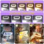 Лупа с осветление 60 LED – Правоъгълна, снимка 3