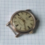 Немски-GDR /DDR Винтидж часовник GUB GLASHUTTE кал.70,1 - 17 RUBIS. Позлатен 20MK.Работи перфектно !, снимка 2