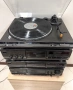 🔊Ретро аудио система - сет TECHNICS - ресийвър -усилвател с радио, сд, дек, грамофон + тонколони🔈, снимка 4