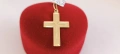 Златен кръст-1,08гр/14кр, снимка 1