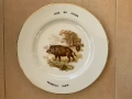 Рядкост: Порцеланова чиния «Глиган», Limoges, Guys porcelaine, Франция., снимка 1