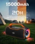 VUOPAX Преносим Bluetooth високоговорител безжичен, 200W пиков звук, DSP/TWS/AUX/TF/BT5.4, снимка 4