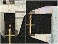Златен кръст чисто нов 14 к 585 gold zlaten krast , снимка 10