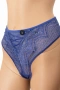 Hunkemöller сини дантелени бикини 2XL, снимка 2
