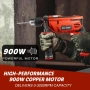 Eнventor 900W бормашина и перфоратор 2в1, снимка 3