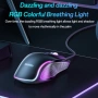 Гейминг мишка Yesido KB20 с кабел, RGB, 1000DPI – 7200DPI, черна, снимка 5