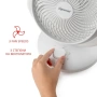 Вентилатор настолен 8'' Diplomat DFX-636, 50W, 3D циркулация, механично управление, снимка 3