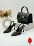 Guess Нови Дамски Обувки на Ток и Чанта Различни Цветове Гучи , снимка 8
