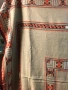 Покривка ръчно бродирана, лен, снимка 4