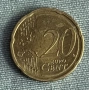 🇦🇹 Австрия 20 Евроцента, 2008 г. • Белведере, Виена, снимка 2