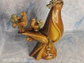 Стара Съветска Керамична Фигура ЗИК Конаково Кокошка с Пиленца, снимка 5