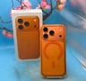 ГАРАНЦИОНЕН!!! Apple iPhone 17 Pro, 256GB, 5G, Cosmic Orange + подарък оригинален адаптер Apple , снимка 6