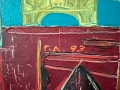 Картина "Венеция", худ. Георги Динев, 1993 г., снимка 6