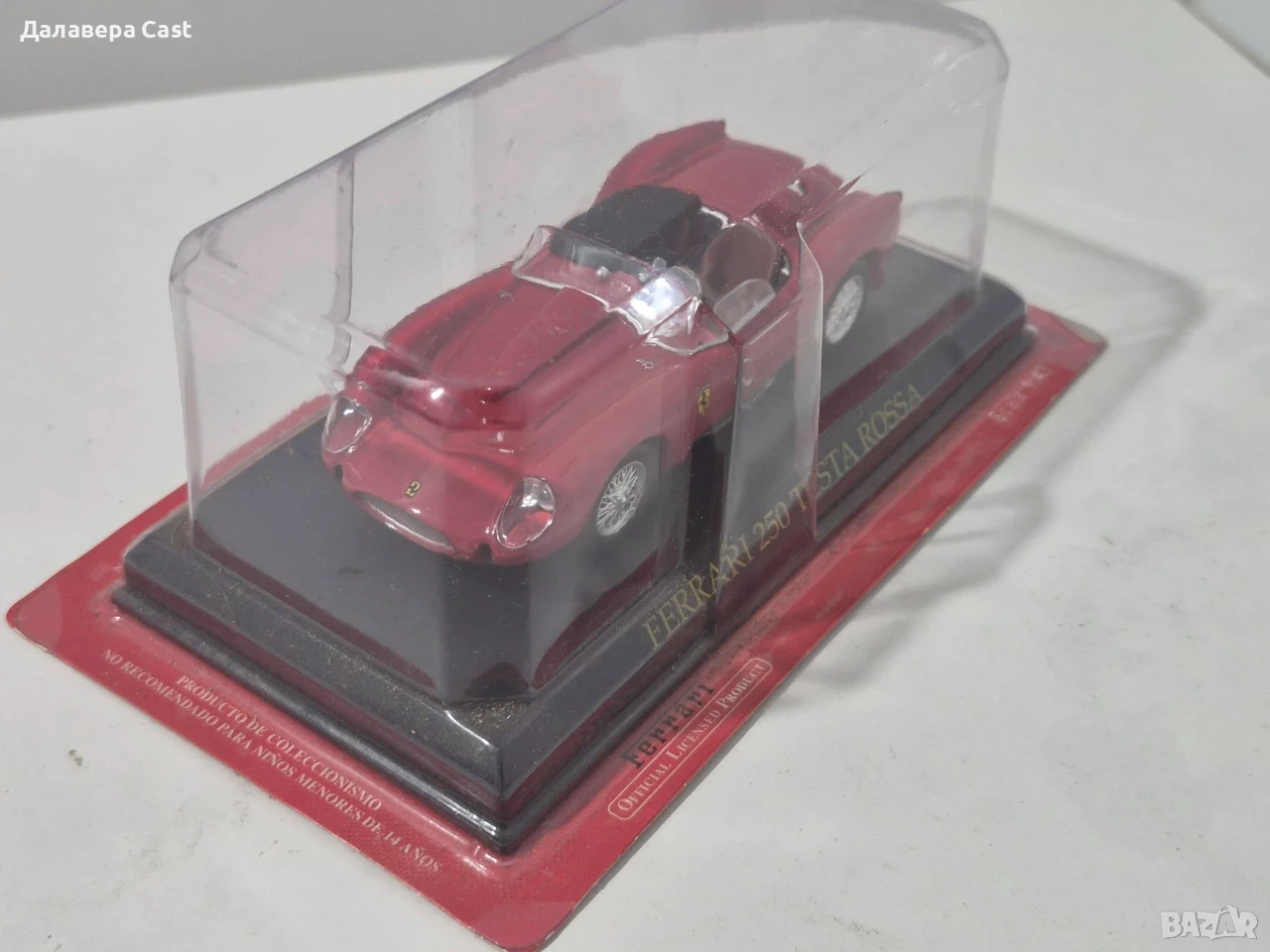1/43 Ferrari 250 Testa Rossa Altaya  , снимка 1