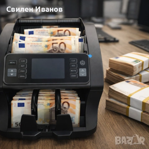 Машина за броене на пари с детекция за фалшиви банкноти STS AL-N66