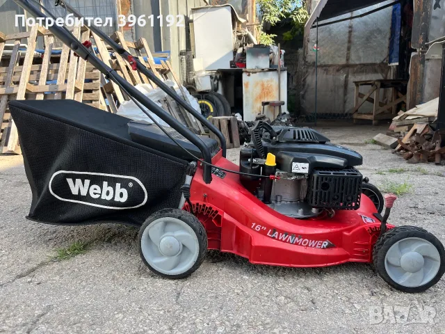 49: Моторна косачка Webb 4.0 hp , снимка 3 - Градинска техника - 55438980
