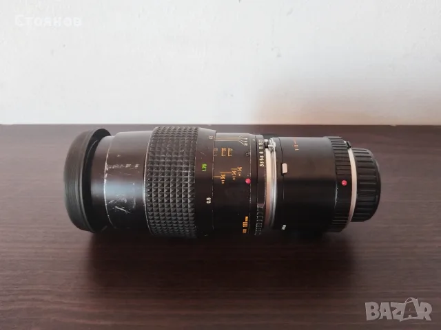 Обектив MINOLTA MC MACRO ROKKOR 1:3.5 f=100mm на MD Japan , снимка 9 - Обективи и филтри - 55605868