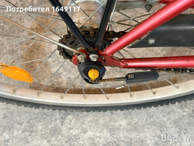 28цола Bianchi дамски градски велосипед колело[3ck-SRAM], снимка 5 - Велосипеди - 54547456