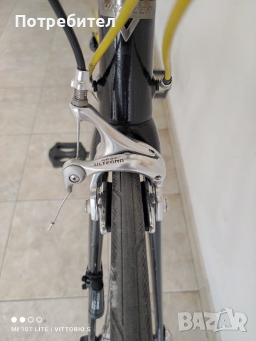 Шосеен велосипед Wheeler Roadracing 7100 размер 54 3x9 Shimano Ultegra , снимка 5 - Велосипеди - 54183987