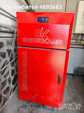 Продавам котел на пелети 50 kW, снимка 2 - Отоплителни печки - 55398300