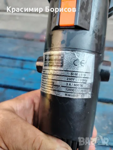 малък ъглошлайф Hitachi westfalia , снимка 12 - Ъглошлайфи - 55595271