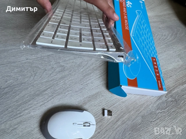 Безжични клавиатура и мишка Iclever, снимка 3 - Клавиатури и мишки - 54794030