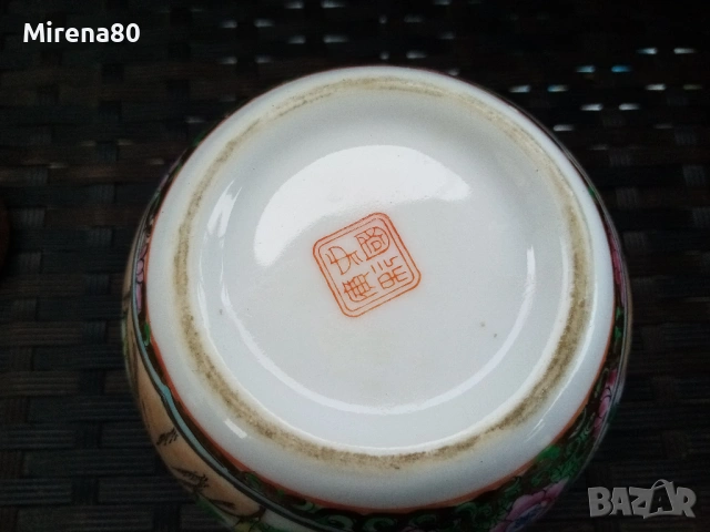 Винтидж китайски буркан за чай, снимка 7 - Антикварни и старинни предмети - 54151943