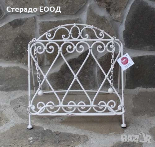 СТОЙКА ЗА КНИГА "СOEUR BLANC ANTIQUE", снимка 4 - Аксесоари за кухня - 54889379