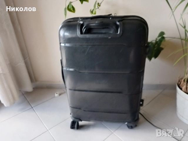 Куфар 4бр усилени колелца "олекотен 3кг" 60/40/22см  "CHECK.IN" "10€"+Доставка!, снимка 4 - Куфари - 55036163