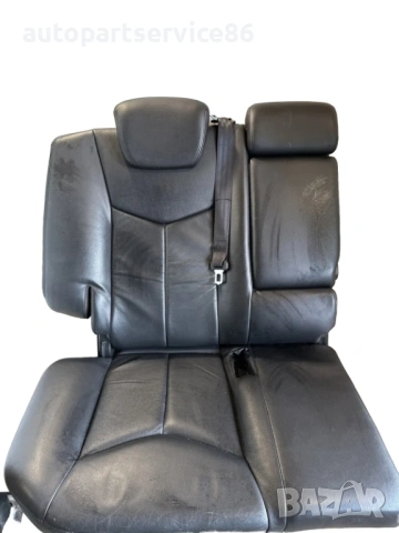 Седалка за заден ред от кожа черна за Ssangyong Kyron 2.0 XDI (2010) Face Lift