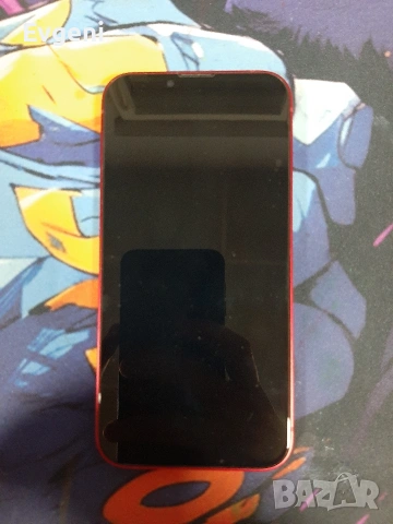 iPhone 13 Product Red 128 GB отлично състояние плюс Mobile Fox case плюс privacy протектор