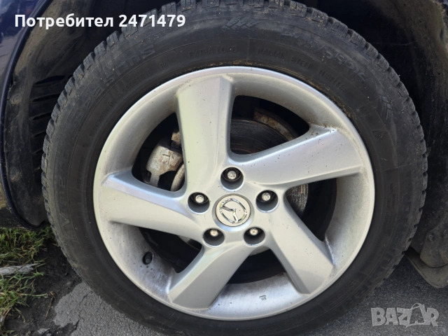 Оригинални джанти за Mazda 16" 5x114.3 с Всесезонни гуми DOT 1124 (2024 г.)