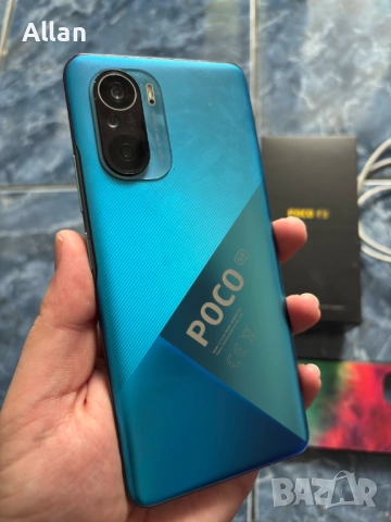 Xiaomi POCO F3, син цвят, 8gb ram/ 256GB памет, снимка 3 - Xiaomi - 53961090