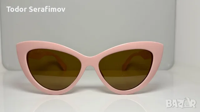 дамски слънчеви очила Miu Miu – Розови / Котешко око