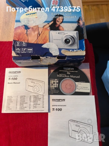 Цифров фотоапарат OLYMPUS T-100 + калъф, снимка 8 - Фотоапарати - 54881907