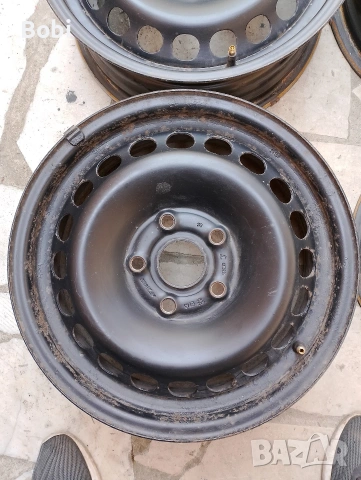 Железни джанти 13"4х100 и 15" 5х112, снимка 3 - Гуми и джанти - 55107715