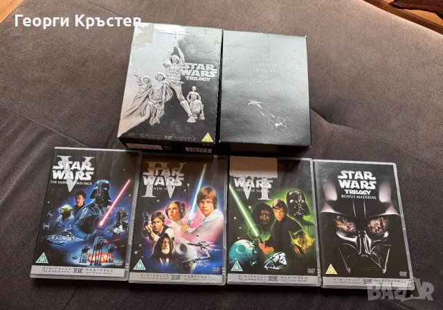 DVD Star Wars - Episode IV, V, VI (Без бълг. субтитри), снимка 3 - DVD филми - 54969057