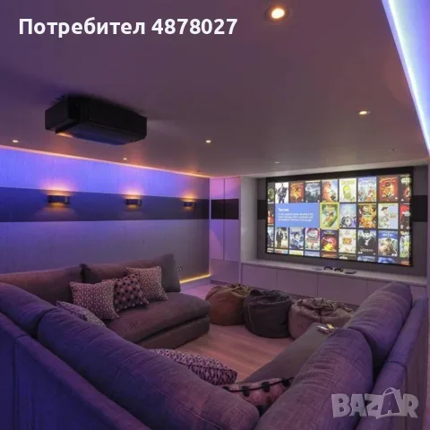 Лента с RGB LED диоди и дистанционно управление 5 метра, подходяща за кухненско осветление, снимка 12 - Други стоки за дома - 55467791