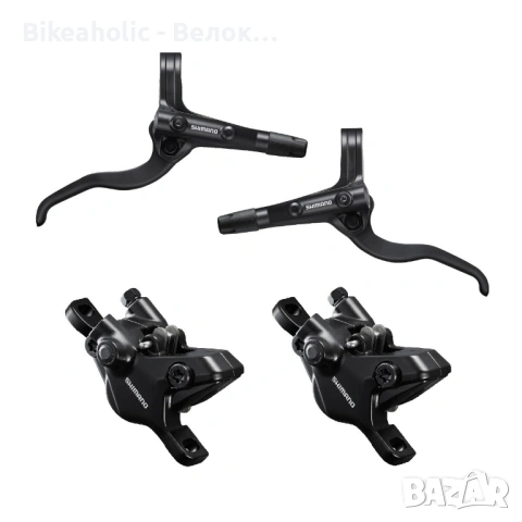 Комплект спирачки Shimano BL-MT401/BR-MT410 2-бутални (L.1000mm/1700MM)