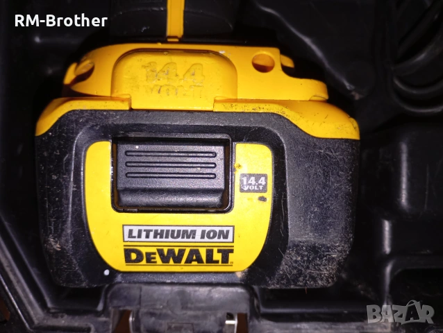 Комплект винтоверт ударен гайковерт зарядно и батерии DeWalt, снимка 3 - Винтоверти - 55243671