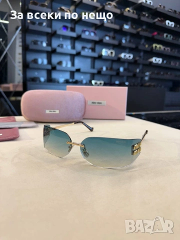 Miu Miu Слънчеви Очила С UV400 Защита Миу Миу - Различни Цветове Код SK1344, снимка 2 - Слънчеви и диоптрични очила - 54315977