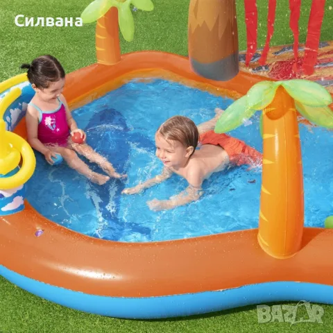 Надуваем детски аквапарк , снимка 3 - Басейни и аксесоари - 55485321