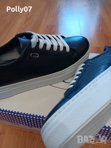 Дамски Кецове Естествнена Кожа, снимка 2 - Маратонки - 54117843