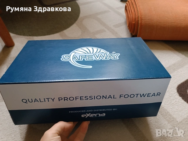 НОВИ работни обувки (Diadora, Bwolf, eXena) и ортопедични чехли с кутии 43 и 44 номер, снимка 8 - Други - 55167265