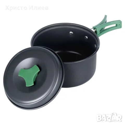 Алуминиеви прибори за къмпинг Тиган и Тенджера, снимка 9 - Къмпинг мебели - 55522297