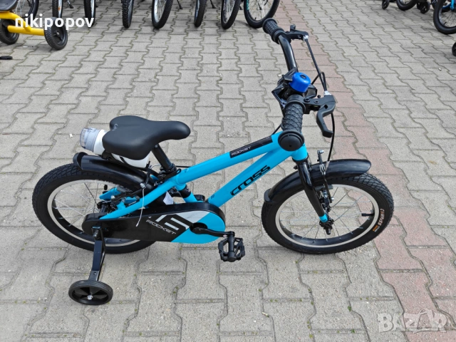 CROSS Алуминиев велосипед 16" ROCKET син, снимка 2 - Велосипеди - 53980792