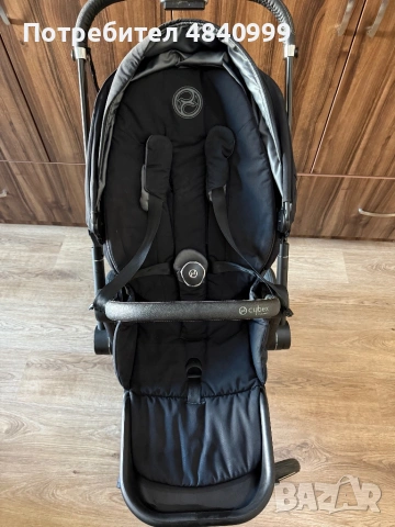 Cybex Priam Platinum Black – Премиум детска количка, отлично състояние, снимка 5 - Детски колички - 54706983